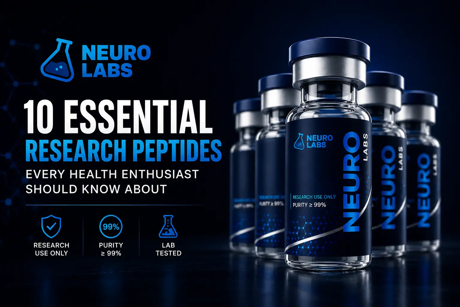 10 Essential Research Peptides