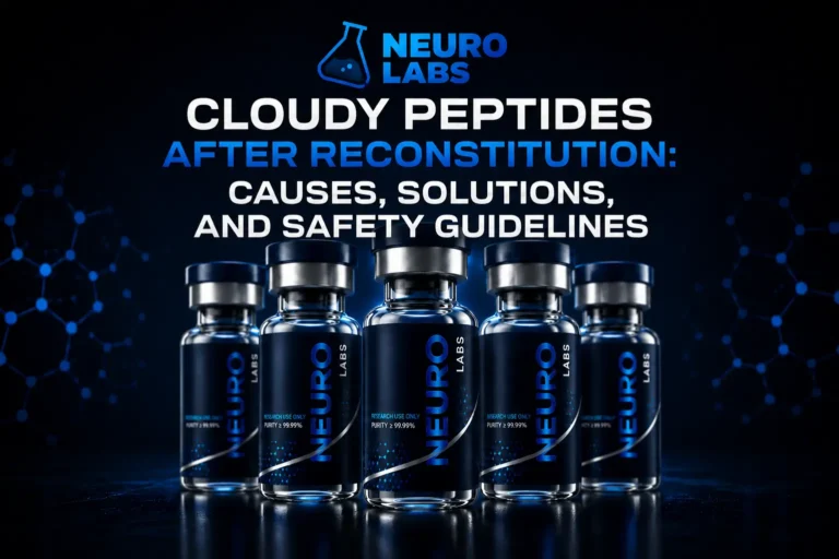 Cloudy Peptides After Reconstitution