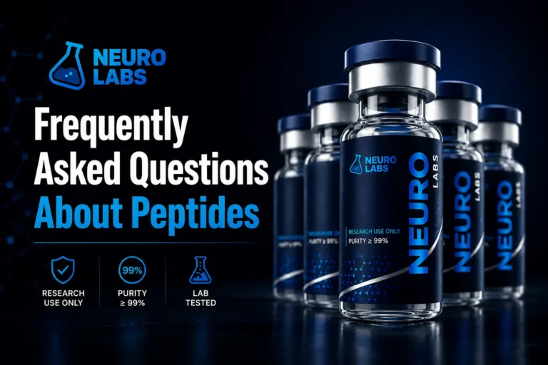 Frequently Asked Questions About Peptides